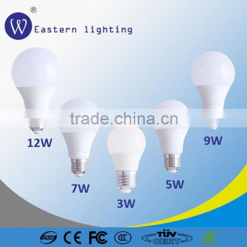 Best price E27 3W 5W 7W 9W 12W led bulb CE RoHS