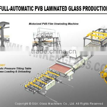 Fully Automatic Anti-Bombing Glass Laminated Production Line