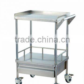 Stainless Steel medical hospital trolley Price