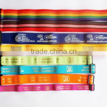 China supplier cotton luggage belt/PP luggage belt/polyester luggage belt