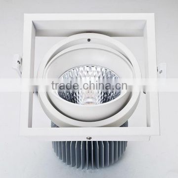 Unique and beautiful looking design good heat dissipation performance high power 45w square led grille light