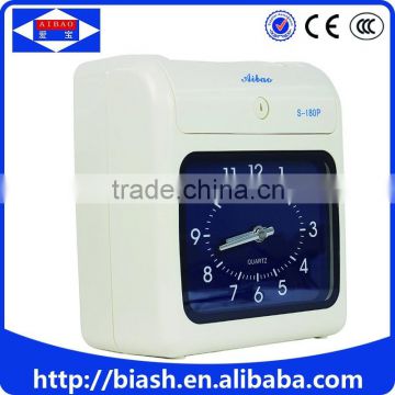staff card punch time recorder attendance machine for empolyee management