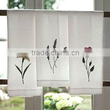 embroidery guest towel