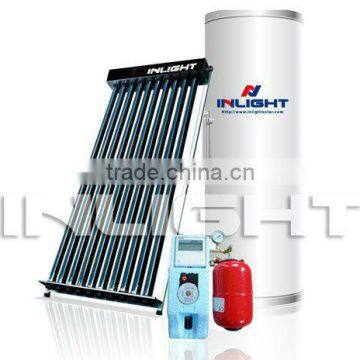 Split Heat Pipe Pressurized Solar Water Heating