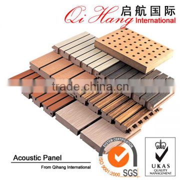 high quality mdf acoustic panel/perforated panel/acoustic mdf for decoration