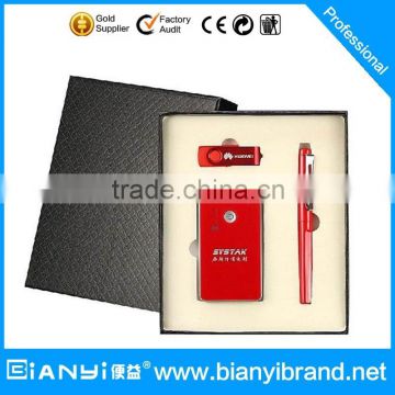 2016 Hot selling flash driver and pen set
