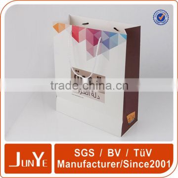 bulk glossy paper bag with company name