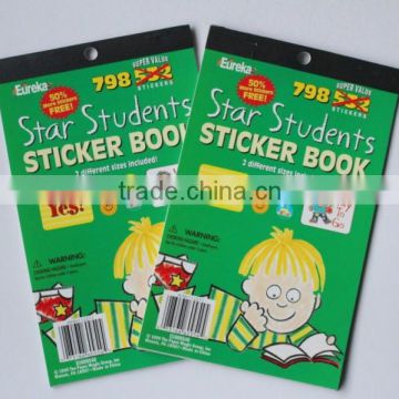 cheap promotional sticker book for kids