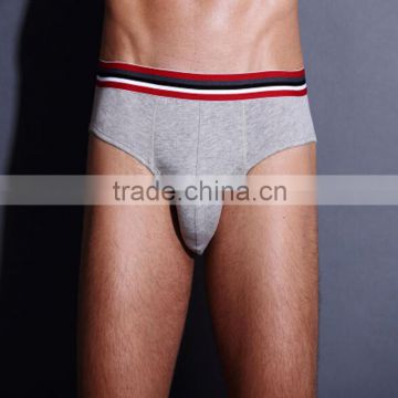 MC CLAYN Brand fashion style Men Briefs 100% cotton U convex design briefs breathable sexy panties underwear Men