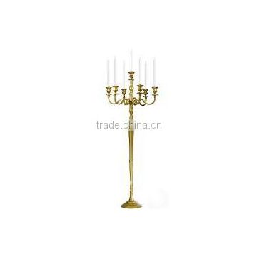 Wedding gold candelabra for supply