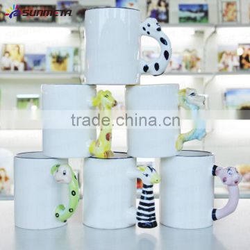 Sunmeta MKB ceramic animal mug best sublimation china