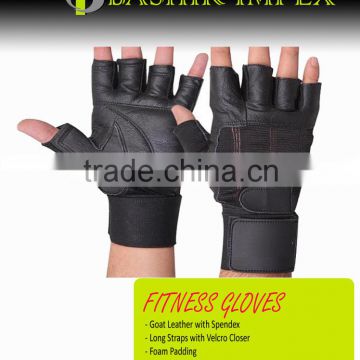 LEATHER WEIGHTLIFTING GLOVES, GYM GLOVES, TRAINING GLOVES