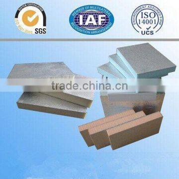 Pre insulated Polyurethane Foam Air Duct Panel for Central Air conditioning Ducting System Insulation Application