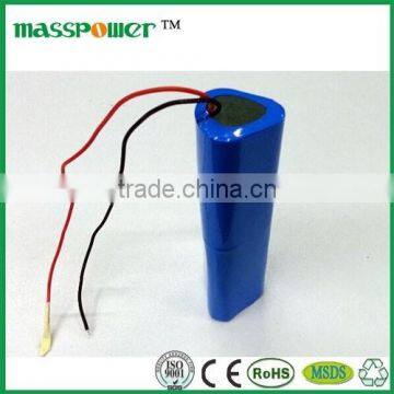 7.4V 10200mAh 6 cell lithium ion