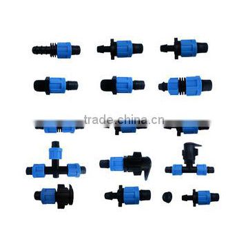 PP injection moulded Water-saving drip irrigation tape connector