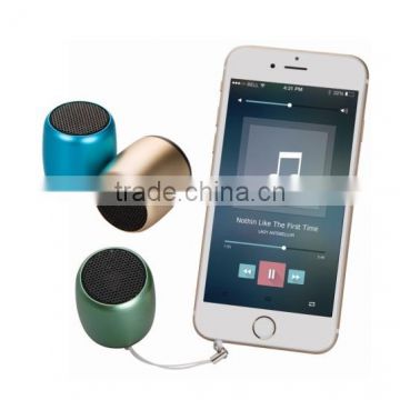 Unique design new style mini portable bluetooth speaker with self-timer, remote shutter for mobile phones