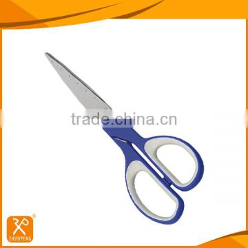 7-1/4'' Janpanese stainless steel stationery scissors with scale on blade