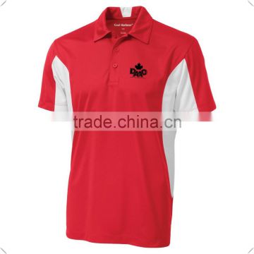 Wholesale High Quality 100% polyester fast dry fashion Sport Polo T Shirt for Men with OEM logo