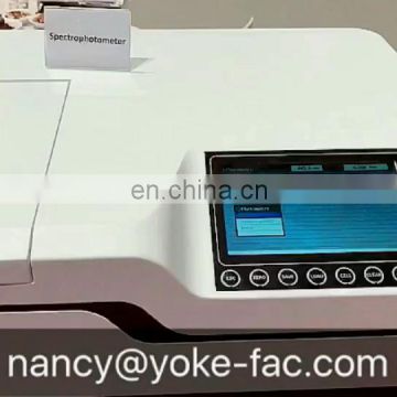 K8001S Laboratory Double Beam UV Visible Portable Spectrophotometer  Model Factory Price