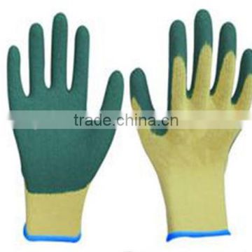 the full palm latex coated gloves/safety gloves/goos selling latex gloves