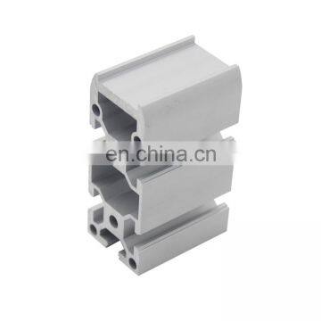 Silver 6063 T5 4095 From Anodized Door Aluminium Strut 4095 8 Slots Aluminum Profile Extrusions T Slot For Delta Reprap 3ds