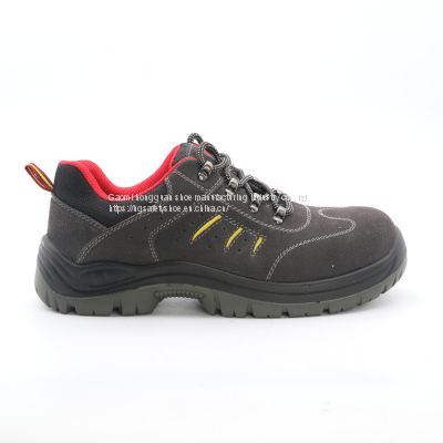 S1P SAFETY SHOES SUEDE LEATHER LOW CUT RT4861