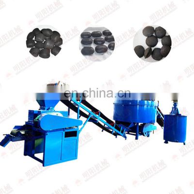 Hot Sell Roller Type Charcoal Coal Powder Ball Briquette Press Machine On Sale