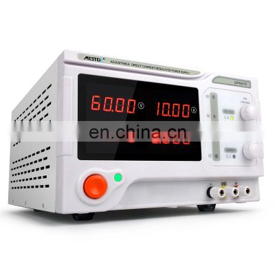 600W China Ex-Factory Price Custom 60V 10A High Stability Digital Adjustable Switching Lab Test Power Supply