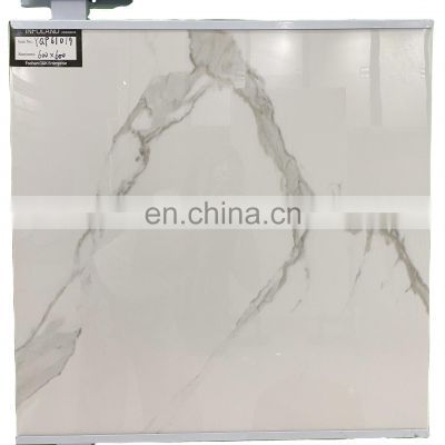 Foshan Granite Look Exterior Wall Gray Porcelanato Polished Glazed Tile 60X60
