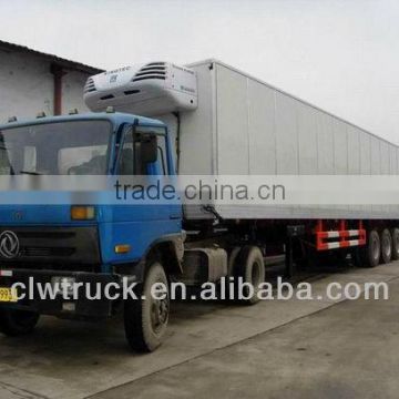 Low Price 75m3 semi-trailer refrigerated van for sale