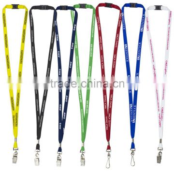 braided ID neck lanyard for wholesale