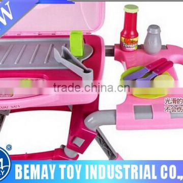 New style plastic barbecue table - B/O BBQ cart toys for children