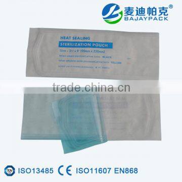 Medical Heat Sealing Sterilization Flat Pouch with high tightness