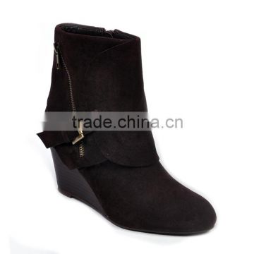 Huidong factory direct women fashion winter shoes,comfortable warm boots lady