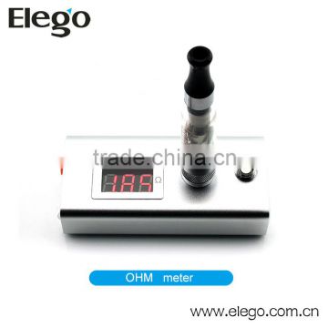 Wholesale price e-cig clearomizer ohm meter tester
