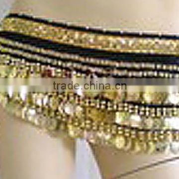 professional belly dance hip scarf (XF-016)