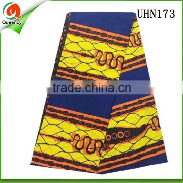 guangzhou wholesale real wax print fabric hollandis wax fabric for making dashiki
