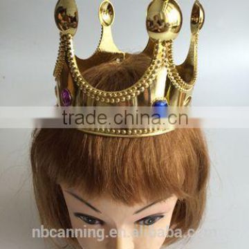 party crown /new style plastic crown /fashion christmas party crown for sale