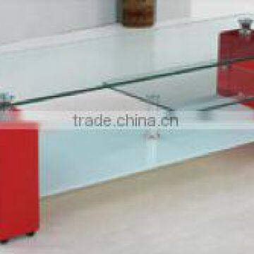 MDF glass TV stands made in china
