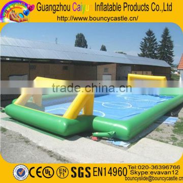 High quality inflatable soap football field