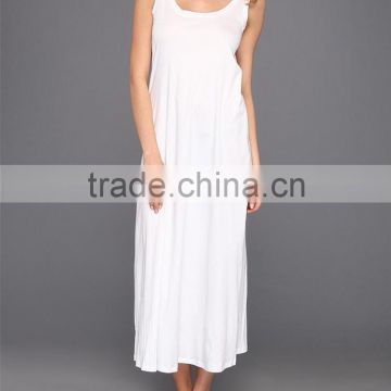 100% Cotton Wholesale Sleeveless Soft Nightgowns For Women