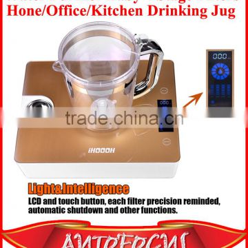 Water Purifier Baby With a Drinking Jug 4 Stage Filters LCD Display Touch Button Used in Home/Office/Kitchen/Public Places