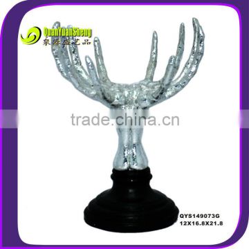 New product halloween prop &polyresin candle holder