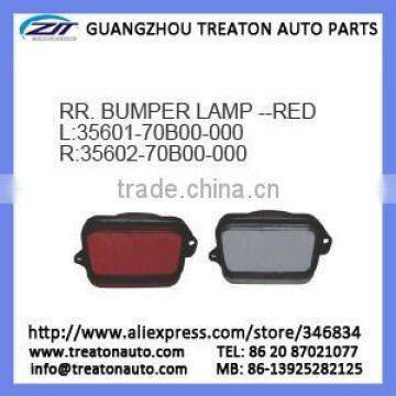 RR BUMPER LAMP- RED 35601-70B00-000/35602-70B00-000 FOR TICO