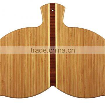 original design vegetable cutting board Bamboo Whale Tail Bamboo Cutting and Serving Board animal shaped cutting board
