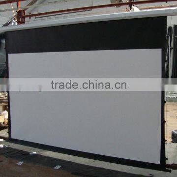 Sof PVC 120 inch 100 inch Motorized Tab Tension Projection Screen