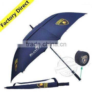 Double Layer Custom Windproof Advertising Promotional Rain Golf Umbrella                        
                                                Quality Choice