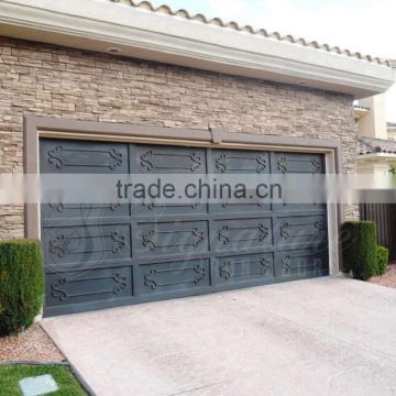 2016 garage wrought iron door top saled in North American market