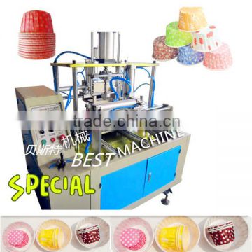 baking cup machine with curling