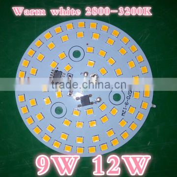 2835 real 9w 12w downlight led module ac 220v input directly